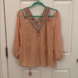 LOVE SAM Peach Blouse
